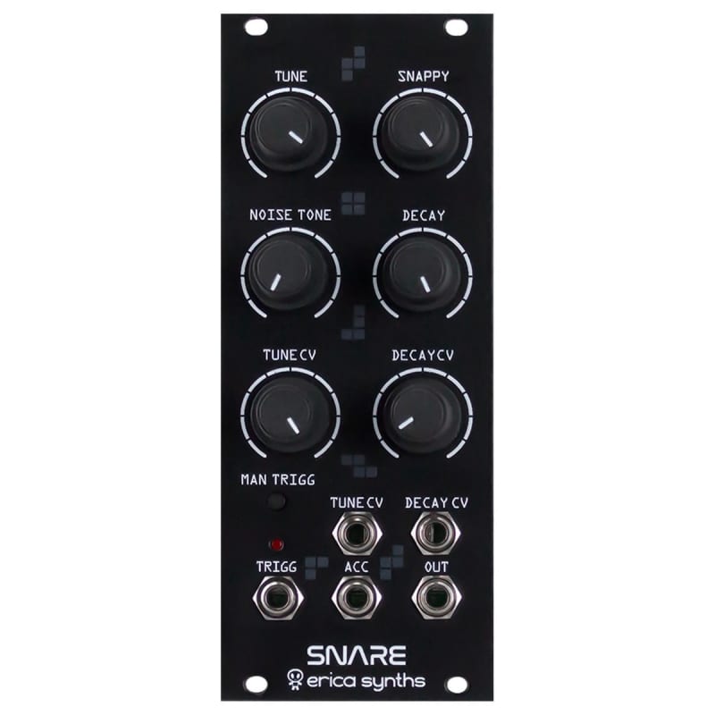 Erica Synths Erica Synths Snare Drum Eurorack Drum Module (Bla...