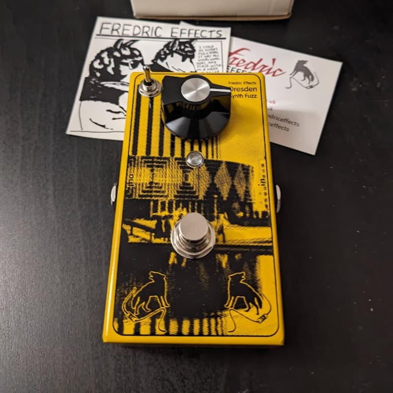 Fredric Effects Dresden Synth Fuzz mk1 Yellow