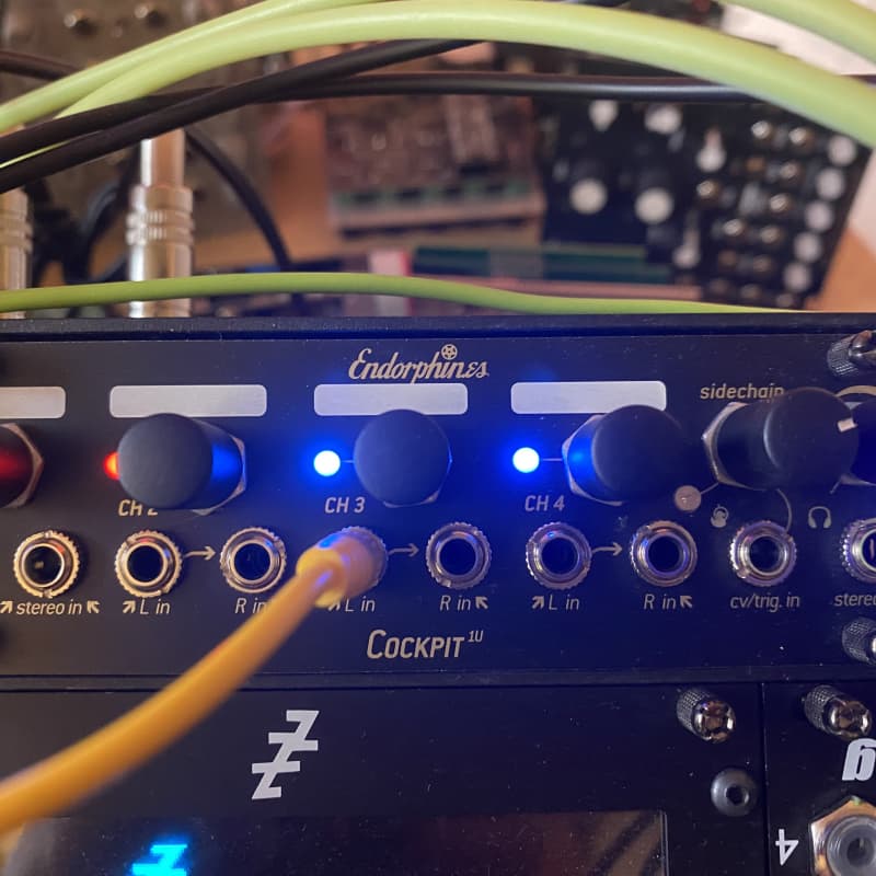 2021 - Present Endorphin.es Cockpit 1U Eurorack Synth Module B...