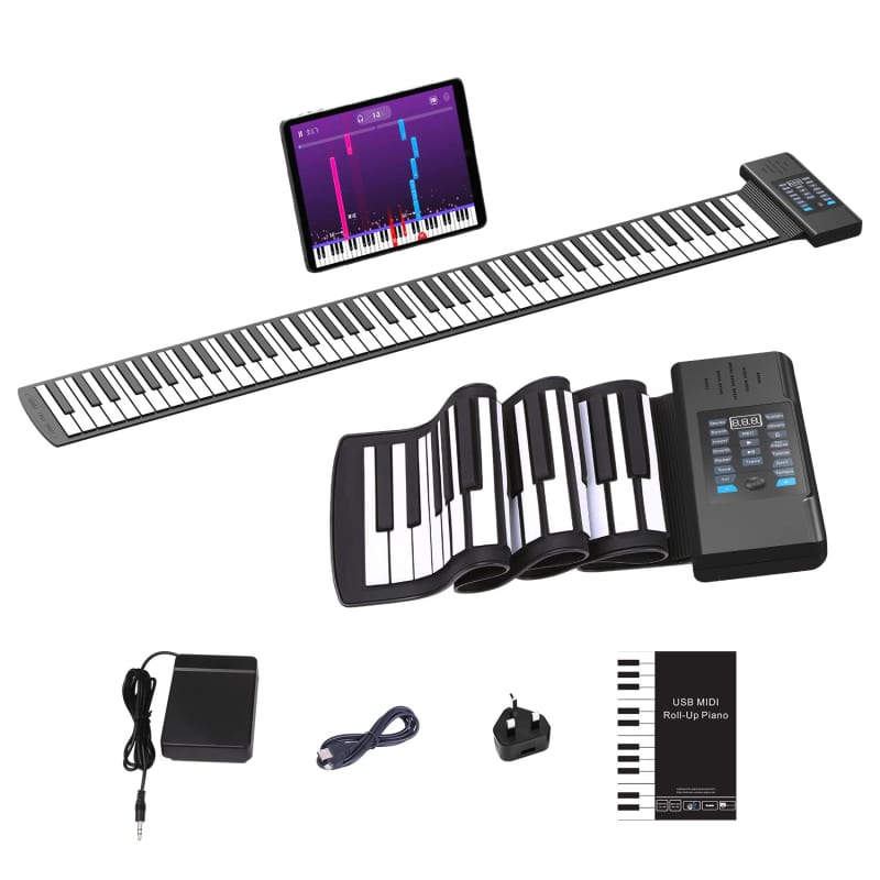 2025 OYAYO 88 Keys Roll Up Piano, Upgraded Portable Rechargeab...