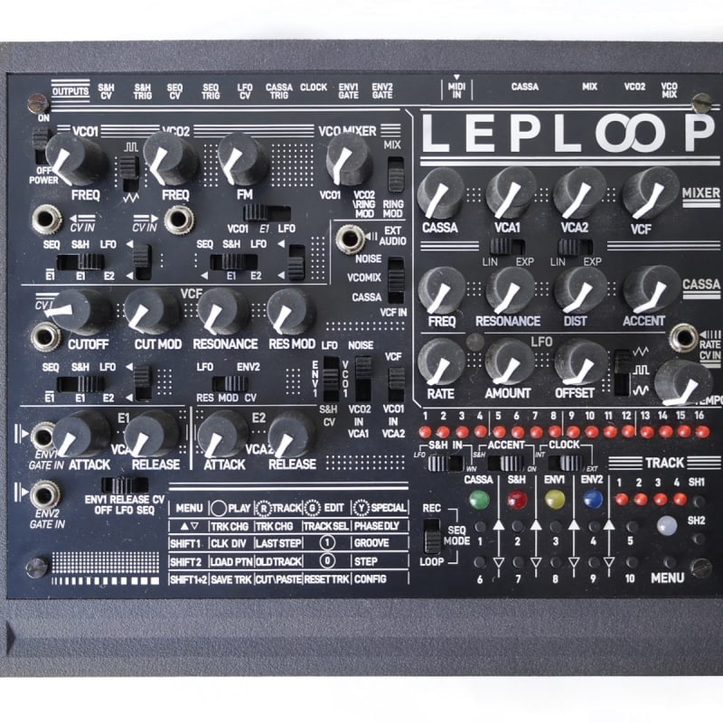 L.E.P. LEP Leploop V3 Desktop Analogue Synth & Drum Machin...