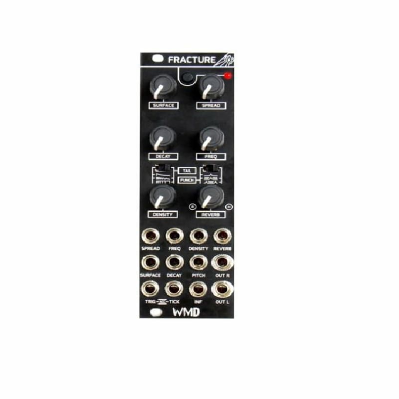 WMDevices Fracture Particle Percussion Synthesiser Module (bla...