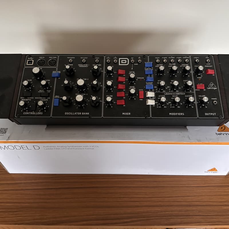 2018 - Present Behringer Model D Analog Synthesizer Black