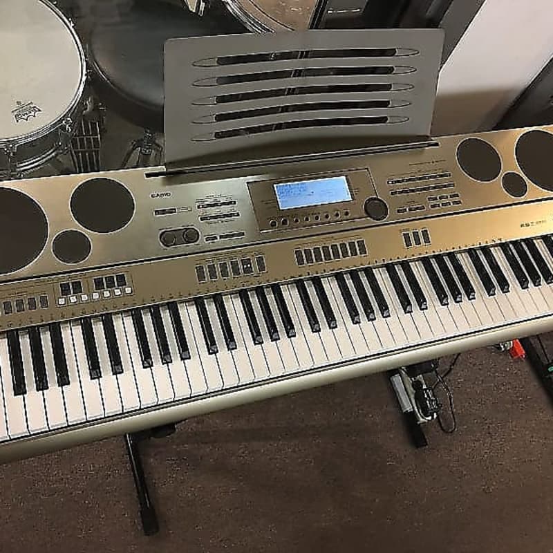 2010s Casio AT5 76-Key Oriental Keyboard Gold