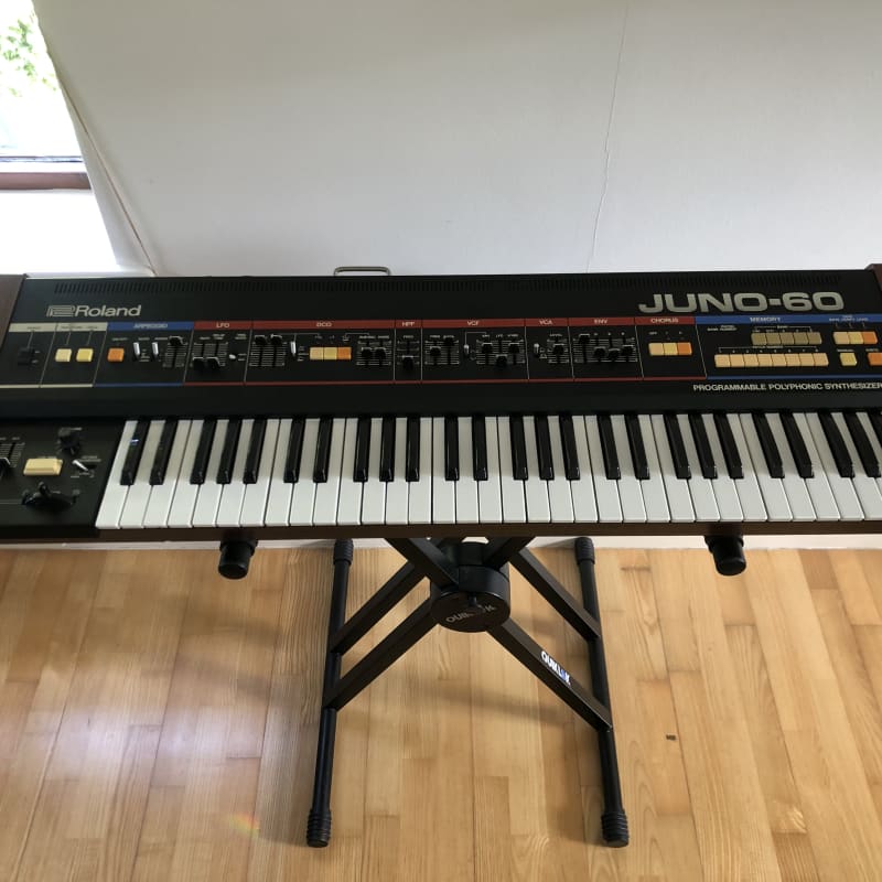 1982 - 1984 Roland Juno-60 61-Key Polyphonic Synthesizer Black