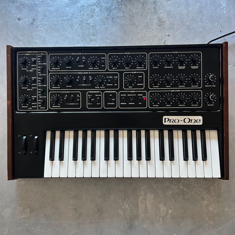 1981 - 1984 Sequential Pro-One 37-Key Monophonic Synthesizer B...