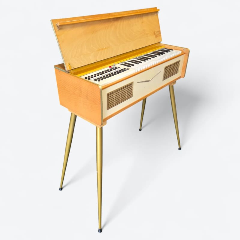 Early 1950's Farfisa Pianorgan Laminated Wood