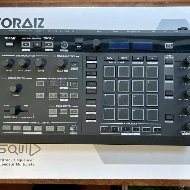 2019 Pioneer Toraiz Squid Multitrack Sequencer Black