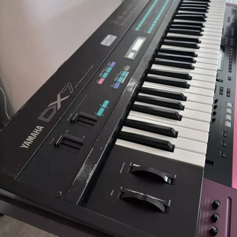 1983 - 1987 Yamaha DX7 Programmable Algorithm Synthesizer Black