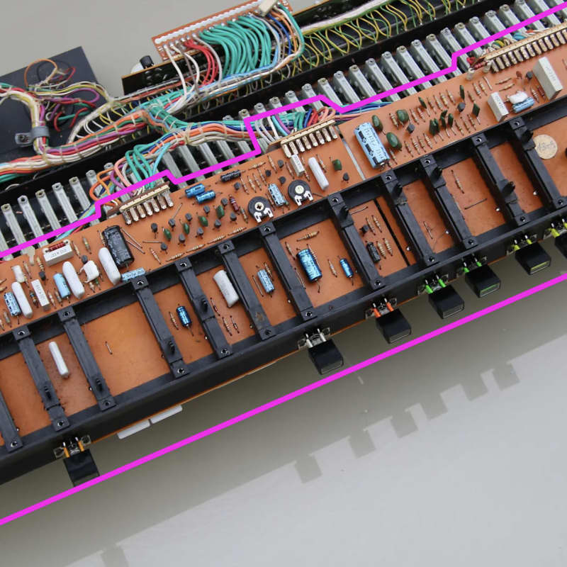 1980s Crumar Orchestrator Synth Black