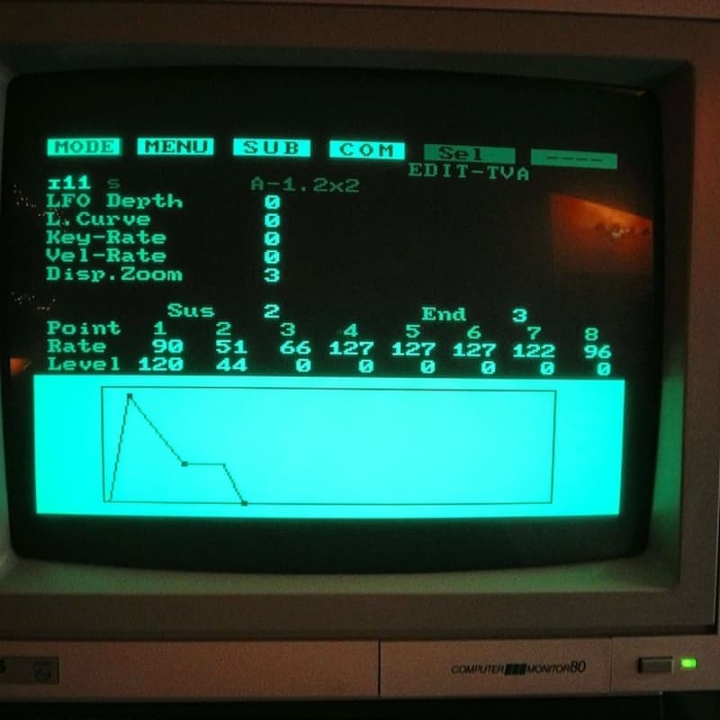 1988 Roland S-550 12-bit Digital Sampler Black
