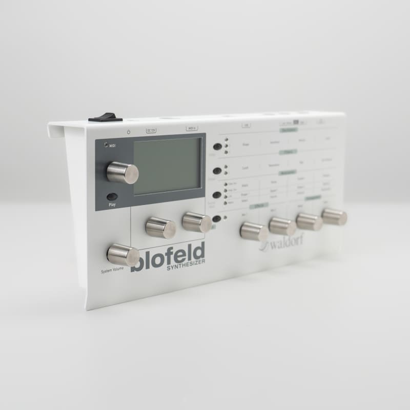 2007 - Present Waldorf Blofeld Desktop Synthesizer White