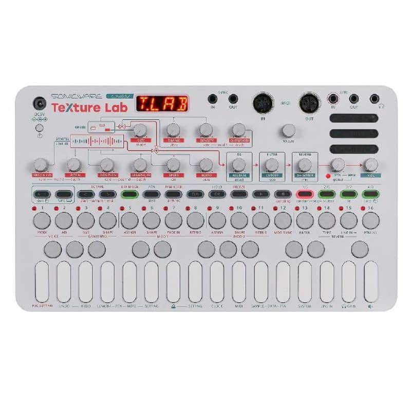 Sonicware Liven Texture Lab Granular Synthesiser With Granular...
