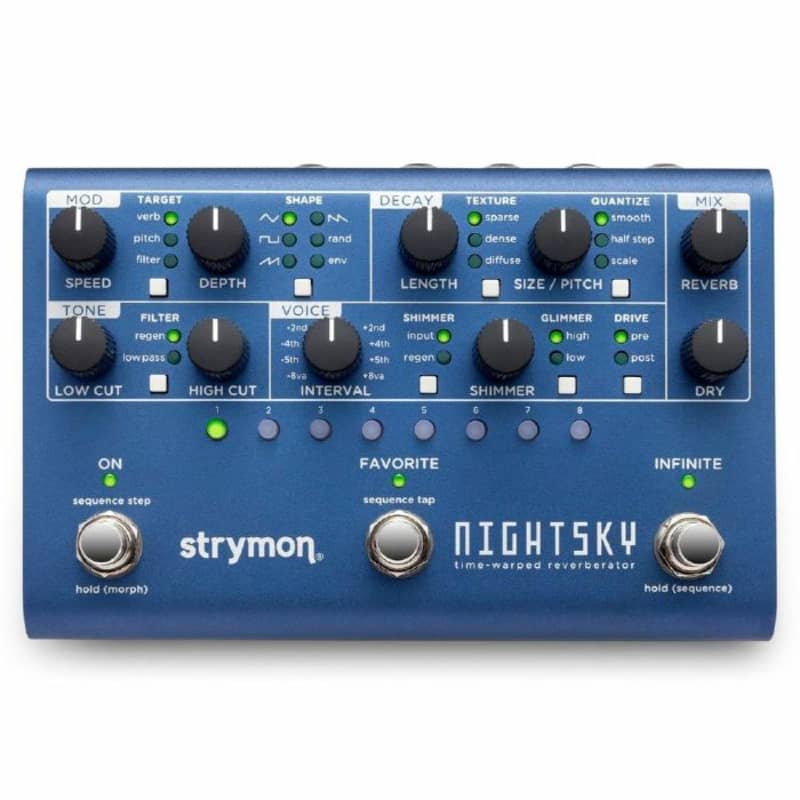 Strymon NightSky Synthesis Effect Pedal Reverb