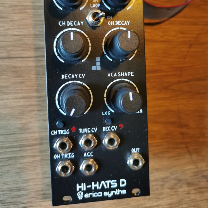 2014 - Present Erica Synths Hi-Hats D Black