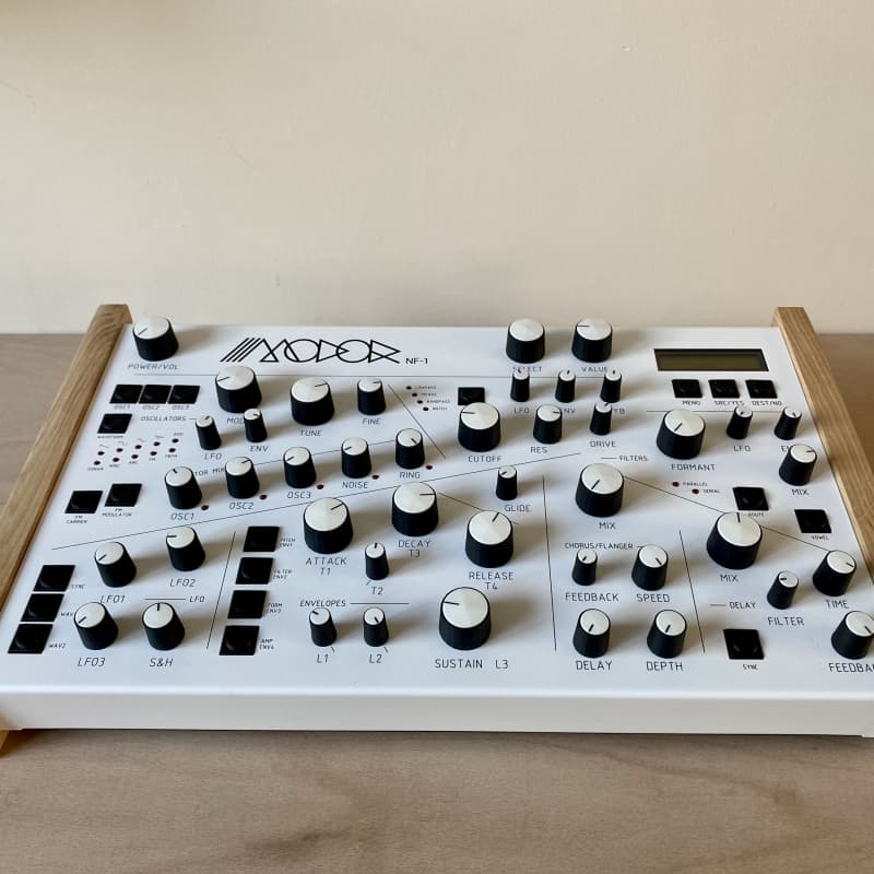 2010s Modor NF-1 Digital DSP Synth White