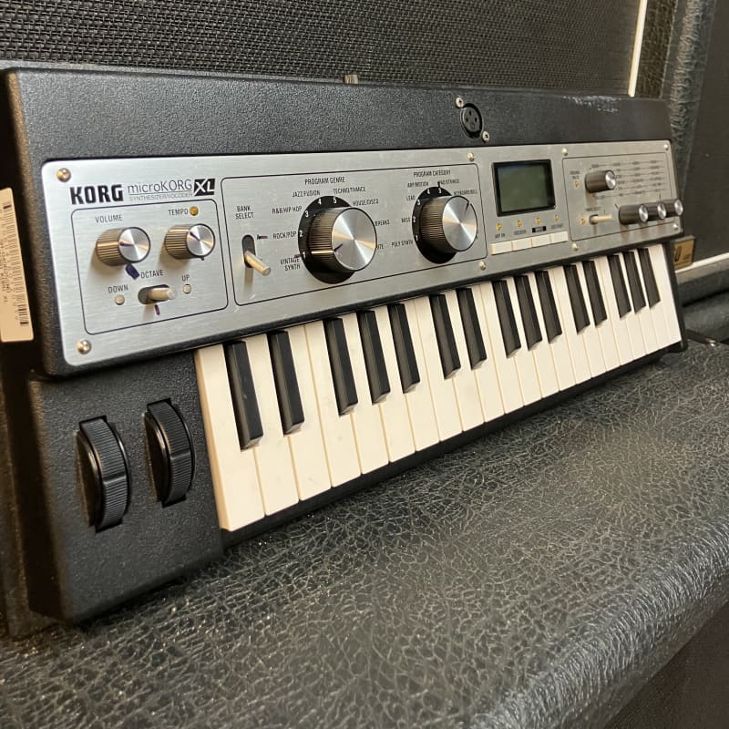 2010s Korg MicroKORG XL 37-Key Synthesizer/Vocoder Black