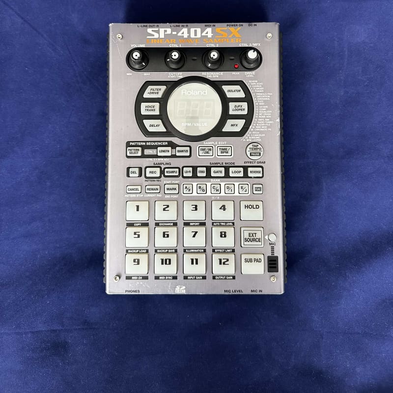 2009 - 2017 Roland SP-404SX Linear Wave Sampler Black