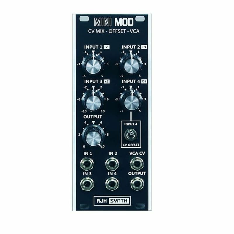 AJH Synth AJH Synth Mini Mod CV Mix Offset VCA Module () Black