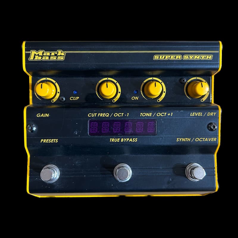 2010s Markbass Super Synth Black/Yellow