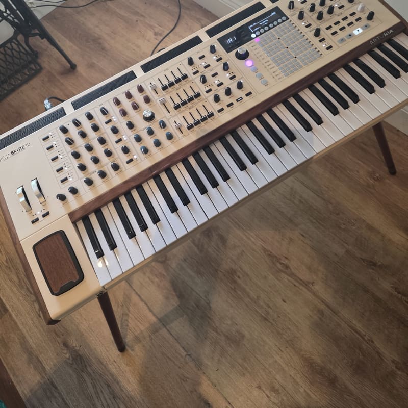 2024 - Present Arturia PolyBrute 12 61-Key Synthesizer White w...