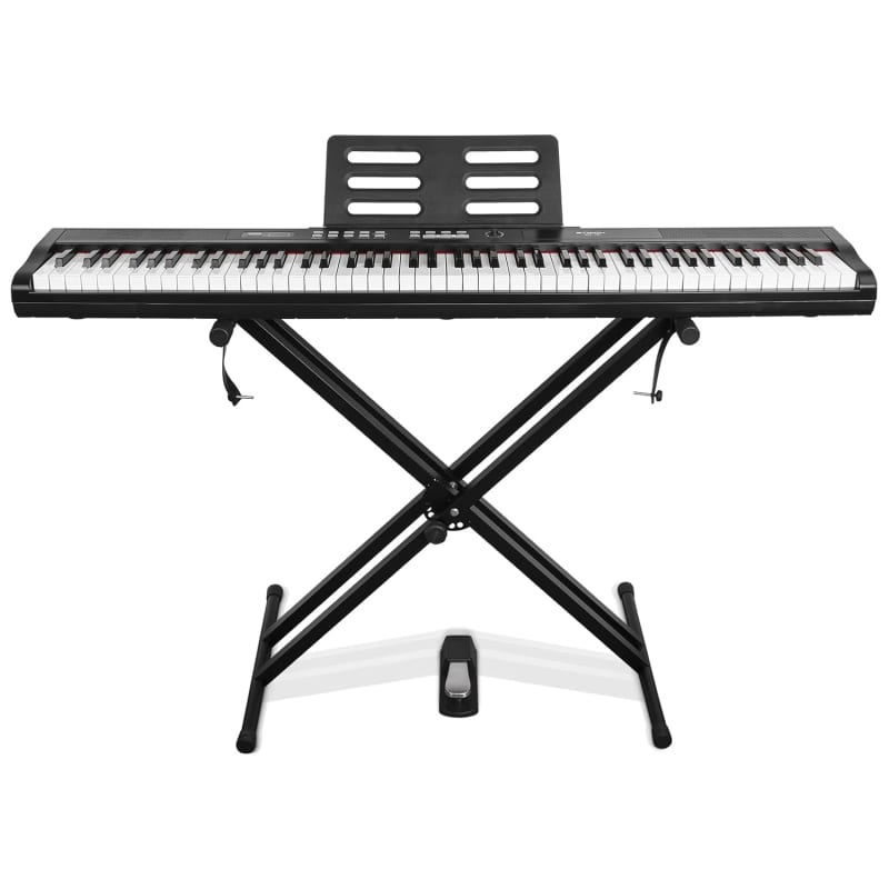 2025 STRICH Digital Piano Keyboard With Stand - Full Size Elec...