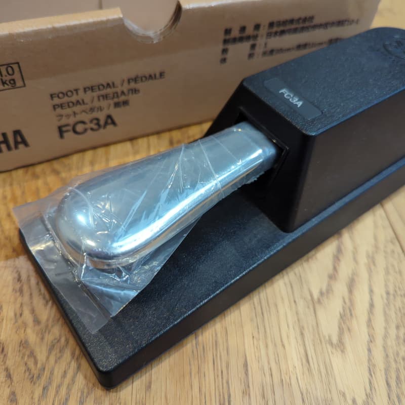 2010s Yamaha FC3A Continuous Piano Style Sustain Pedal Black