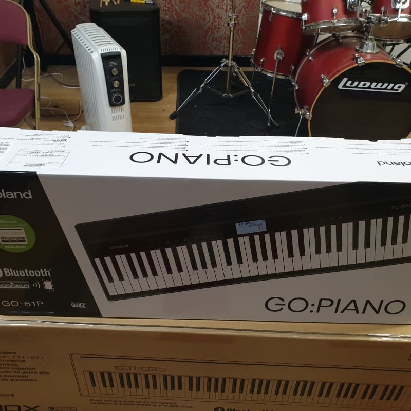 2017 - Present Roland GO-61P GO:PIANO 61-Key Digital Piano Black