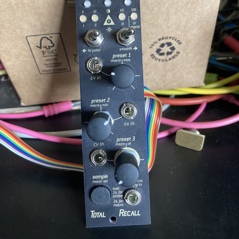 2022 - Present Endorphin.es Total Recall Eurorack Synth Module...