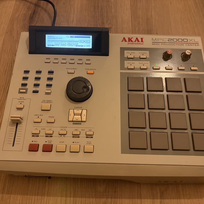 2000 - 2005 Akai MPC2000XL MIDI Production Center Grey