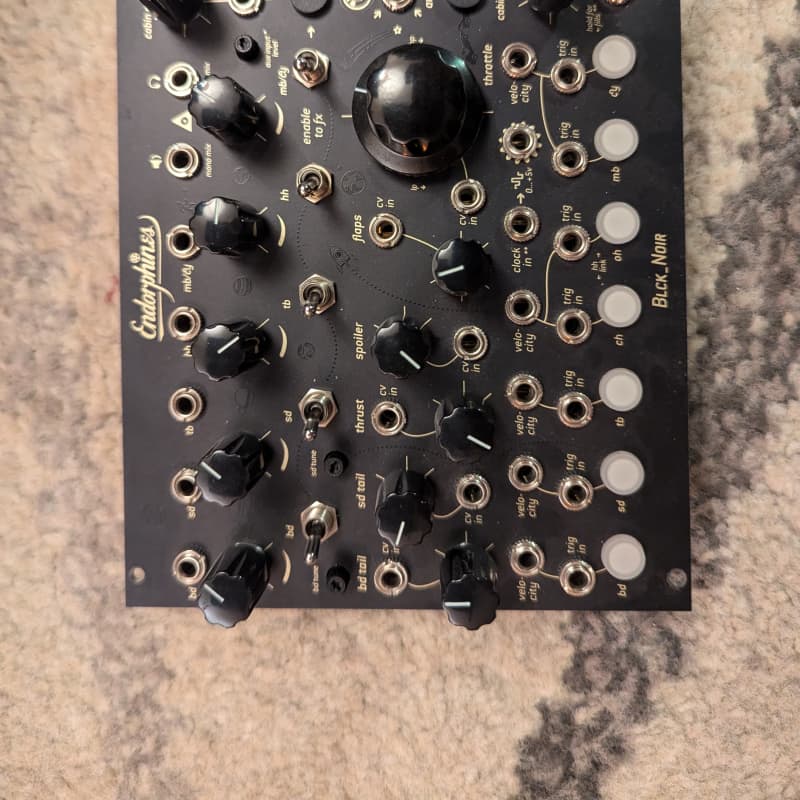 2018 - Present Endorphin.es Blck_Noir Eurorack Synth Module Black