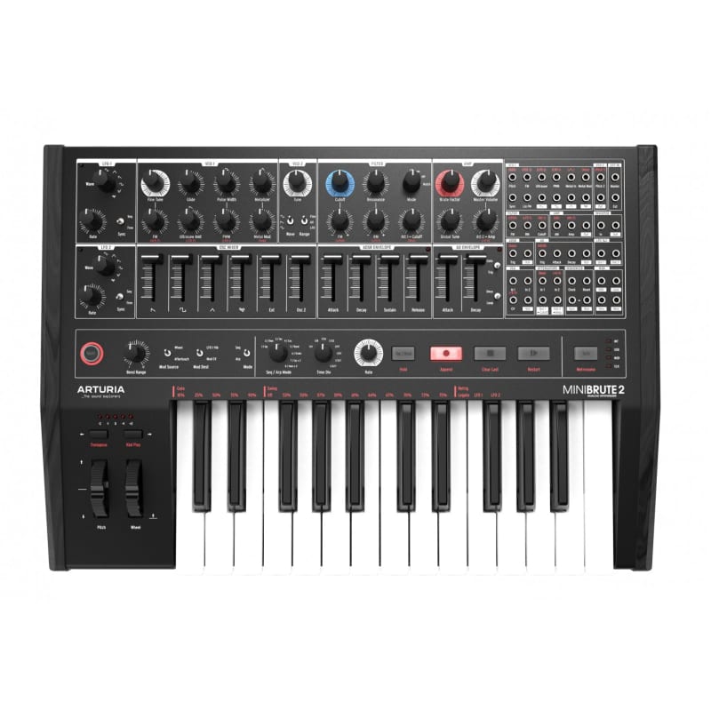 2010-present Arturia Arturia Minibrute 2 Noir Analog Synth Stock