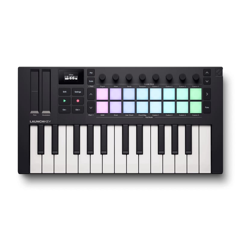 2024 - Present Novation Launchkey Mini 25 MK4 MIDI Keyboard Co...