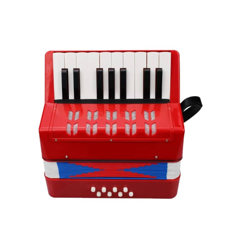 2025 Unbranded Accordion 17 Keys 8 Bass Piano Musical Instrume...