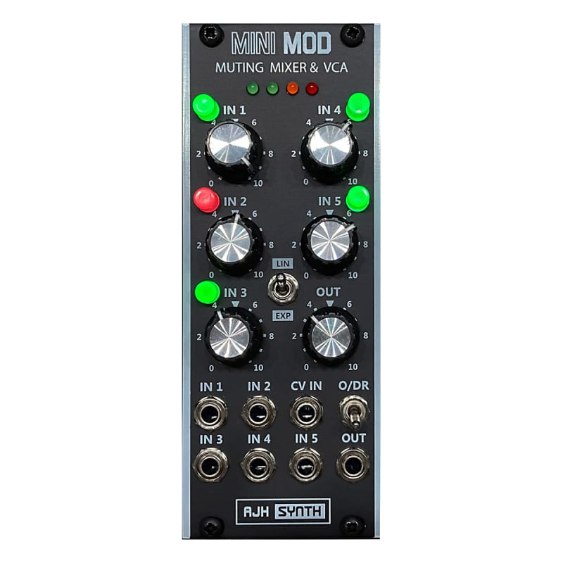 AJH Synth AJH Synth MiniMod Muting Mixer & VCA Eurorack Mo...
