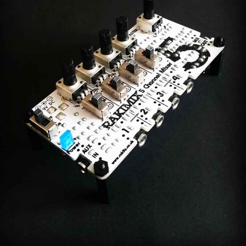 NEW Rakit Rakimix 5 channel mixer DIY synth soldering Kit