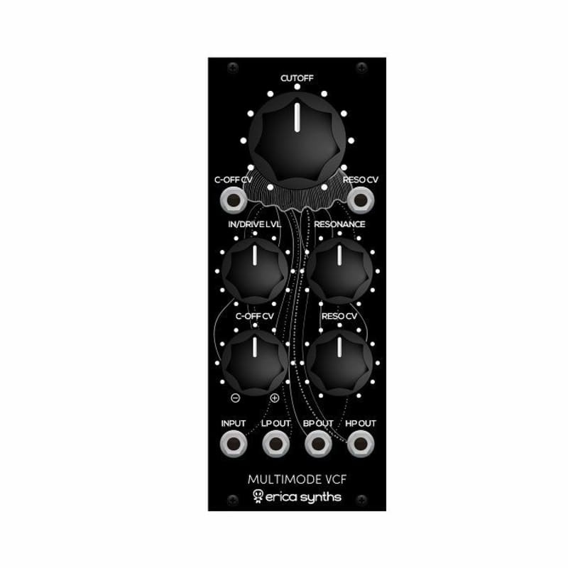 Erica Synths Black Multimode VCF Black
