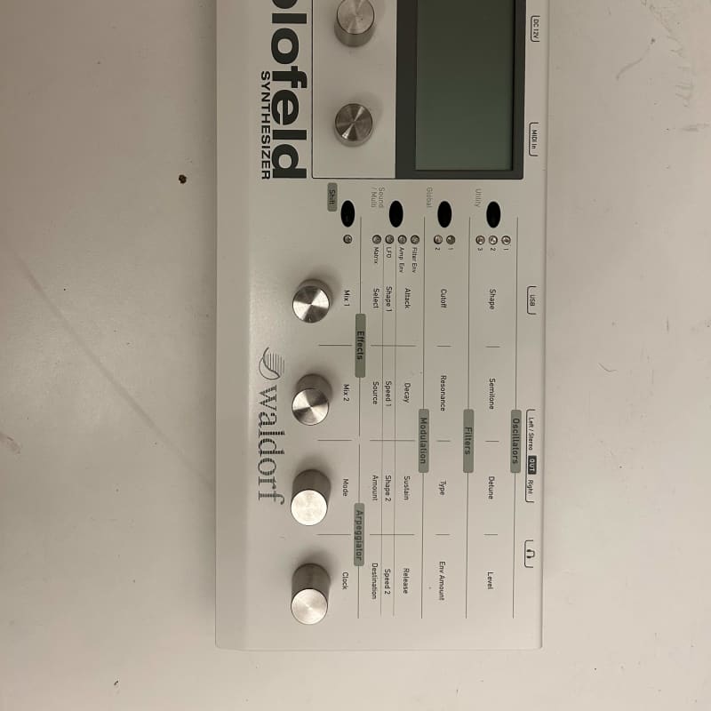 2007 - Present Waldorf Blofeld Desktop Synthesizer White