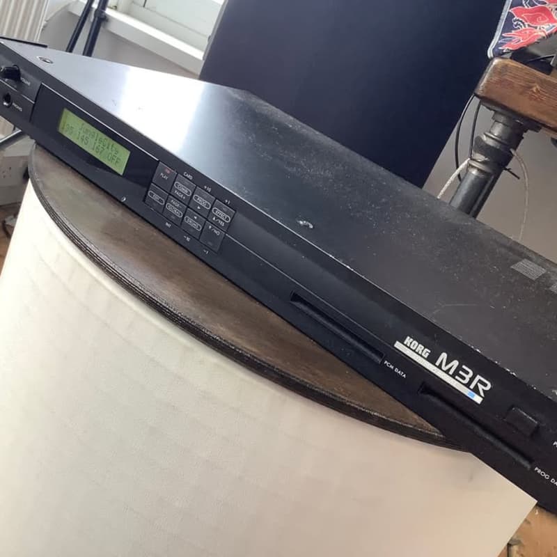 1990s Korg M3R AI Synthesis Module Black