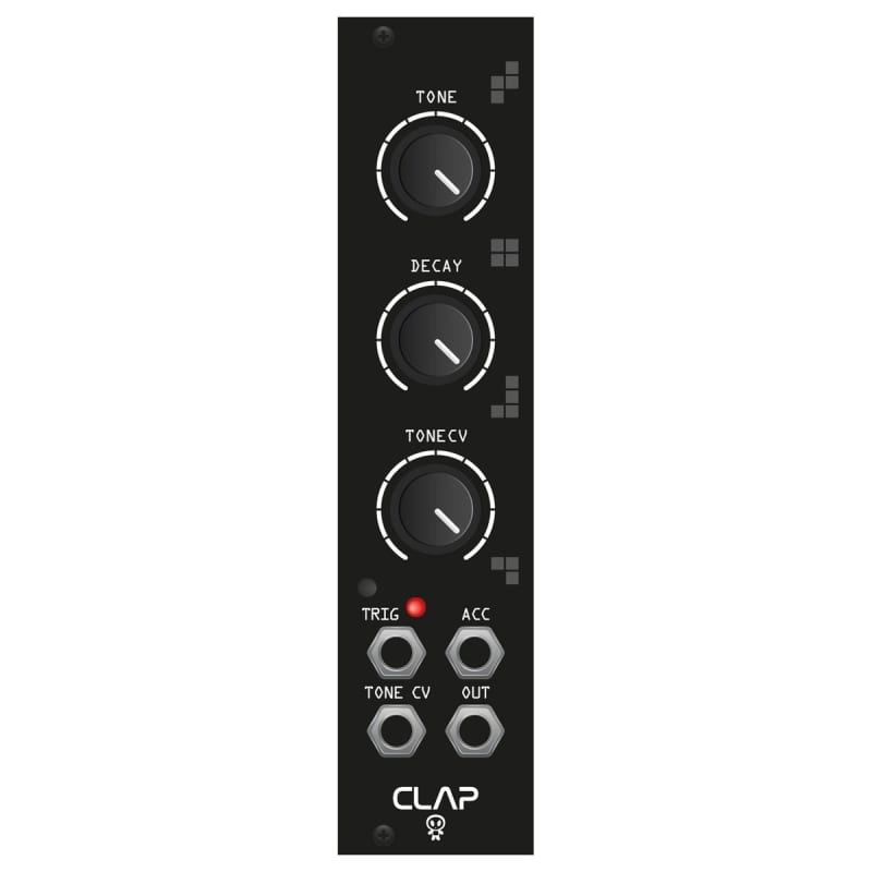 Erica Synths Erica Synths Clap Eurorack Drum Module (Black) Black