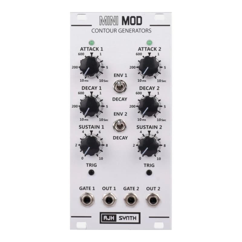 AJH Synth AJH Synth MiniMod Dual Contour Eurorack Module (Silv...