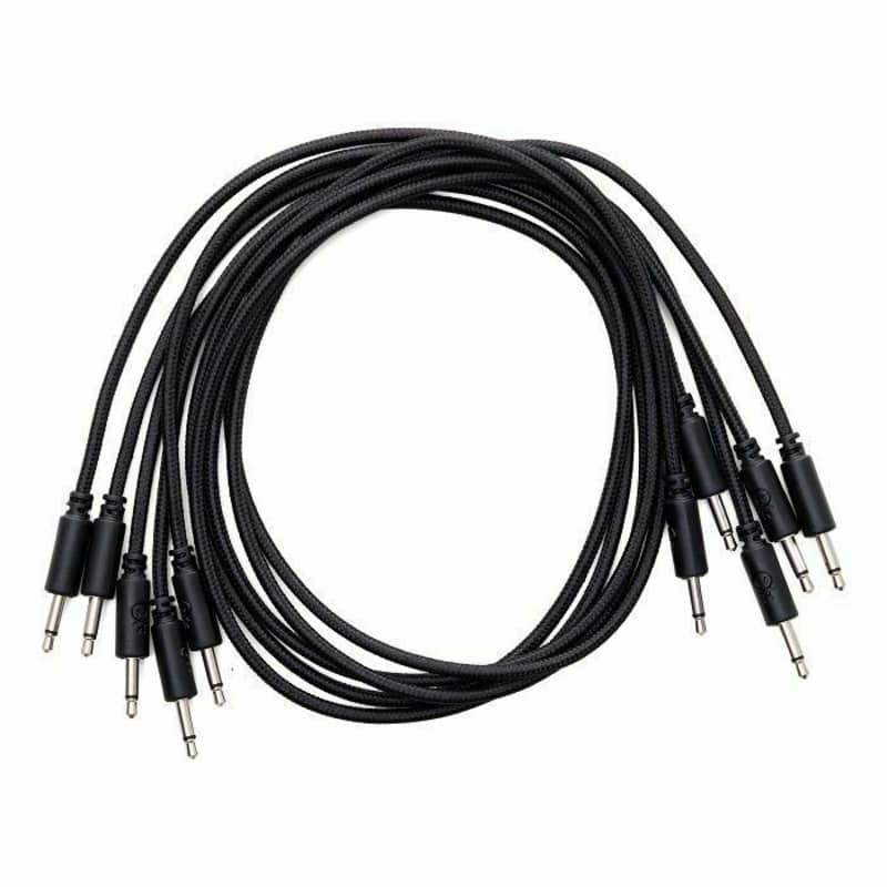 Erica Synths 60cm Braided Eurorack Patch Cables (, pack of 5) ...