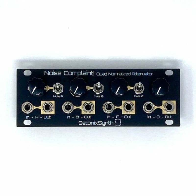SetonixSynth SetonixSynth Noise Complaint 1U Quad Normalized A...