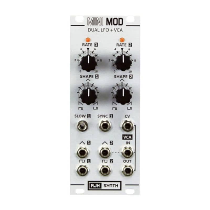 AJH Synth AJH Synth MiniMod Dual LFO + VCA Eurorack Module (S...