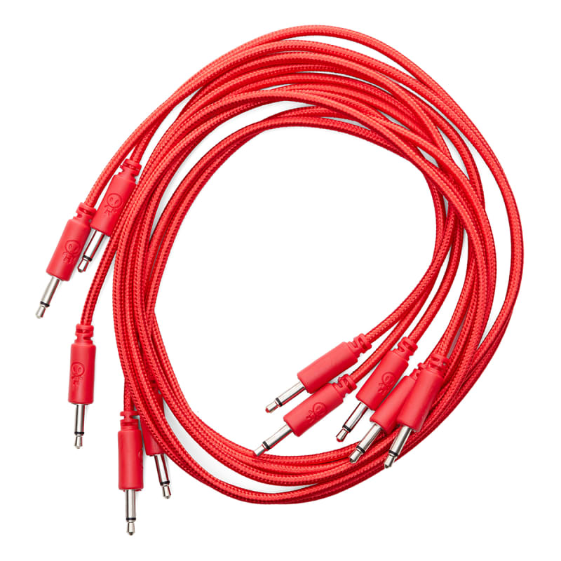 Erica Synths Erica Synths Eurorack Patch Cables (90cm Red Brai...