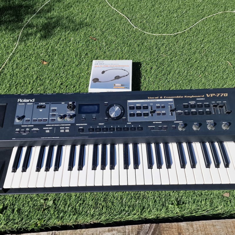 2009 - 2012 Roland VP-770 49-Key Vocal / Ensemble Keyboard Black