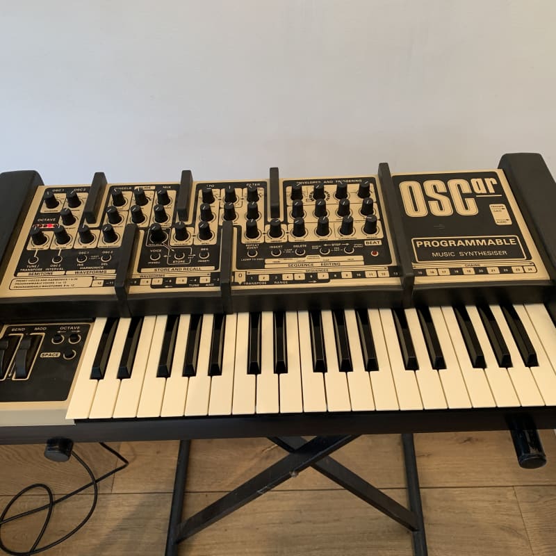 1984 Oxford Synthesizer Company OSCar 37-Key Analog Monophonic...