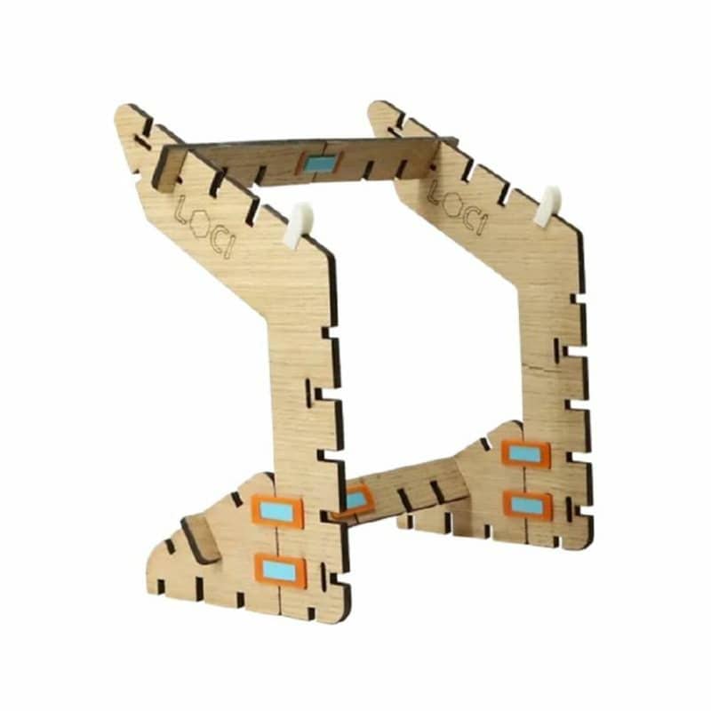 LOCI LOCI XL 2.0 Synthesiser Interlocking Extension Stand (oak...