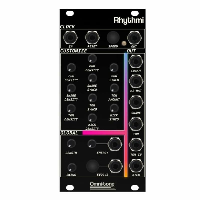 Omni-tone Omni-Tone Rhythmi Semi- Drum Sequencer Module Random