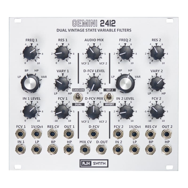 AJH Synth AJH Synth Gemini 2412 Eurorack Dual Filter Module (S...